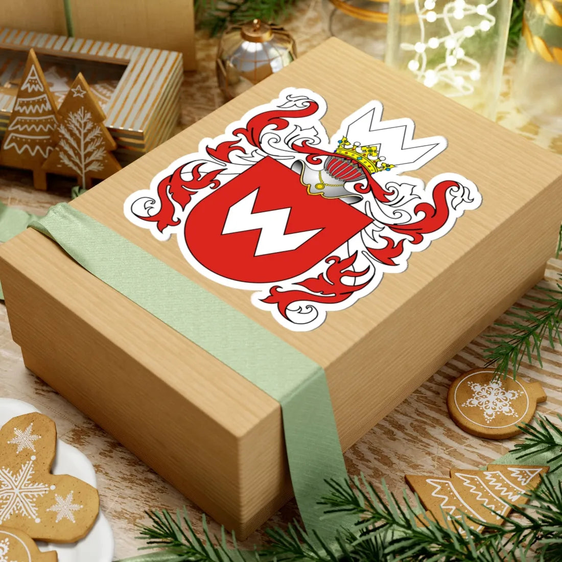 POL COA Abdank (Poland) (Coat of Arms) STICKER Vinyl Kiss-Cut Decal - The Sticker Space