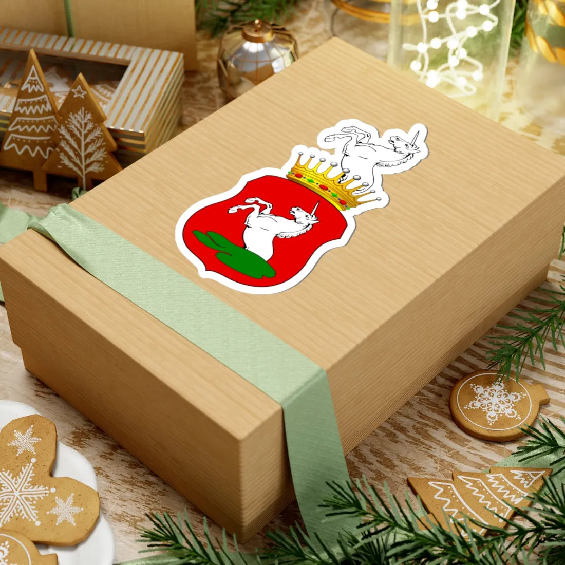 POL COA Badeni HKP (Poland) (Coat of Arms) STICKER Vinyl Kiss-Cut Decal - The Sticker Space