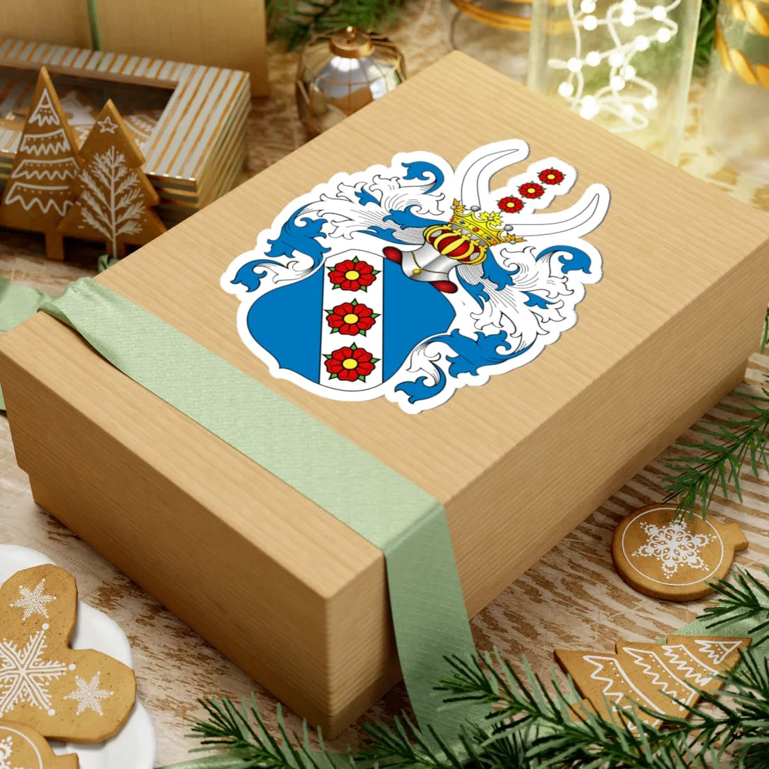 POL COA Borna Ib (Poland) (Coat of Arms) STICKER Vinyl Kiss-Cut Decal - The Sticker Space