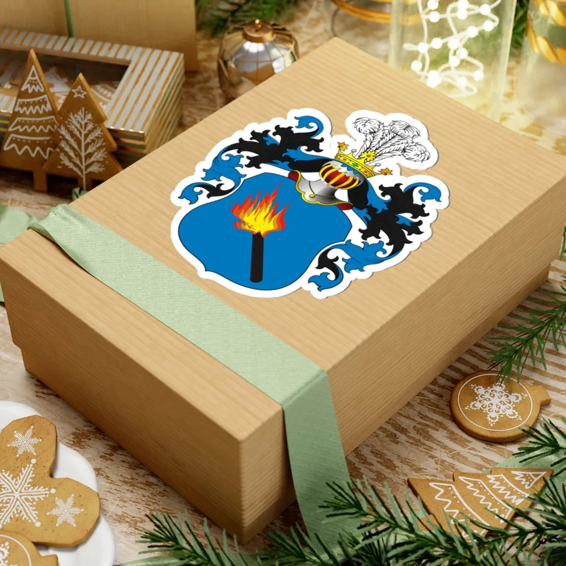 POL COA Brant (Poland) (Coat of Arms) STICKER Vinyl Kiss-Cut Decal - The Sticker Space