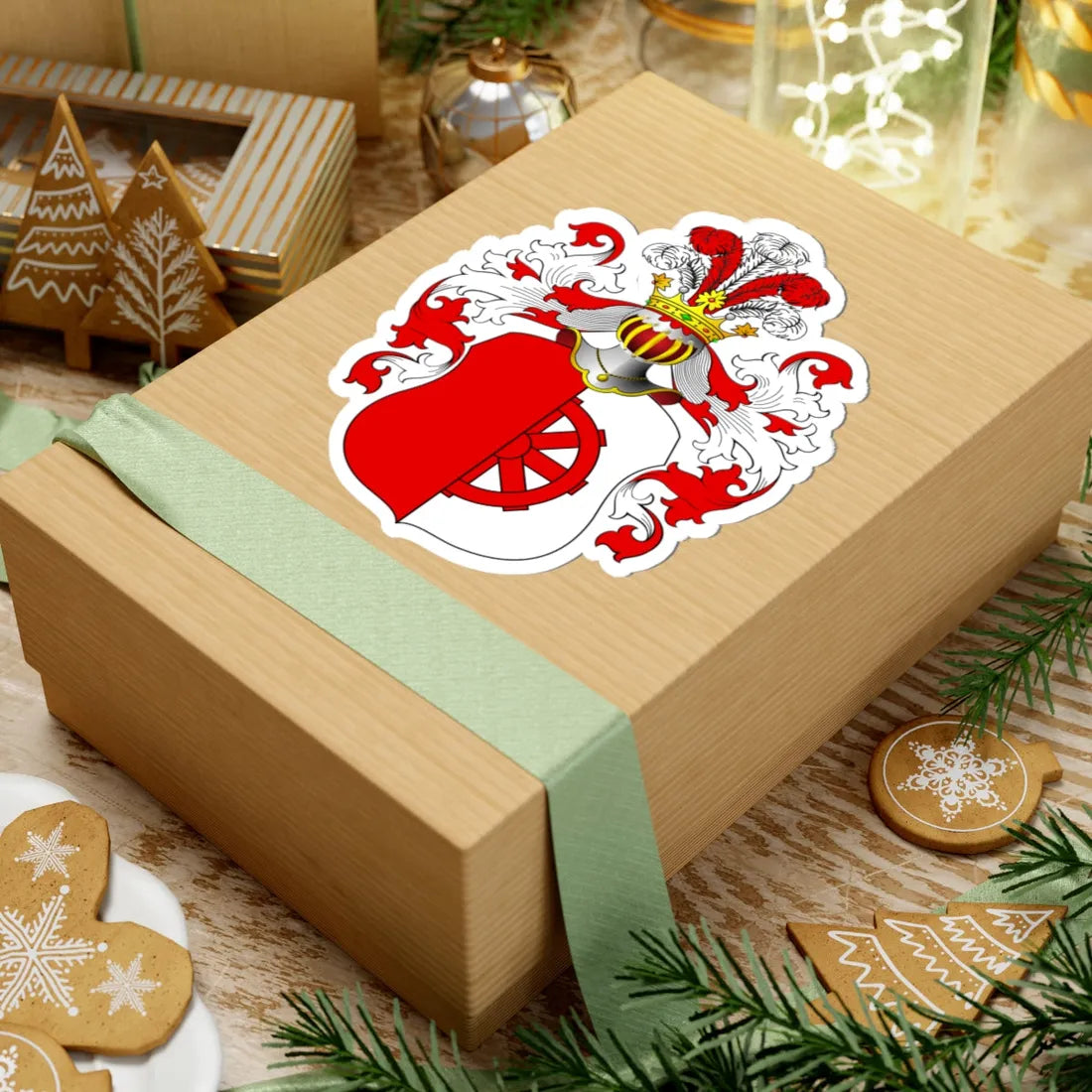 POL COA Bremer (Poland) (Coat of Arms) STICKER Vinyl Kiss-Cut Decal - The Sticker Space