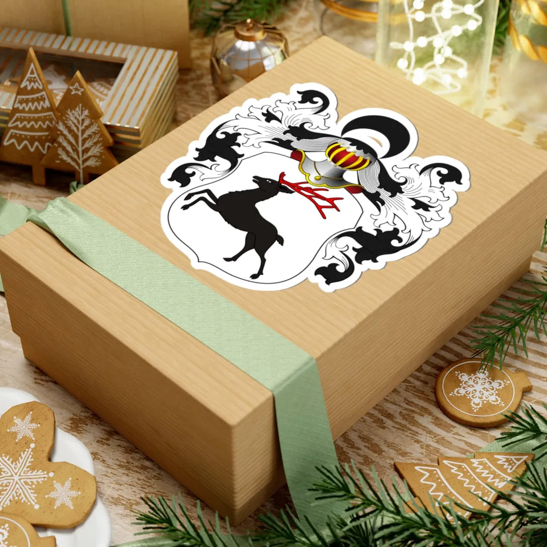 POL COA Brochwicz alt (Poland) (Coat of Arms) STICKER Vinyl Kiss-Cut Decal - The Sticker Space