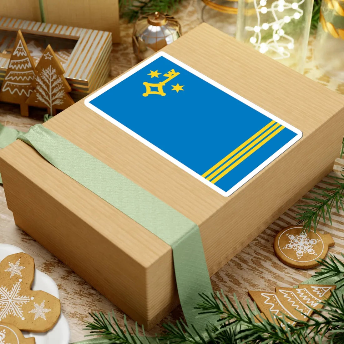 POL Hel flag (Poland) STICKER Vinyl Kiss-Cut Decal - The Sticker Space