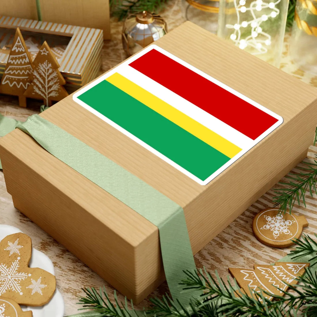 POL Kobiele Wielkie flag (Poland) STICKER Vinyl Kiss-Cut Decal - The Sticker Space