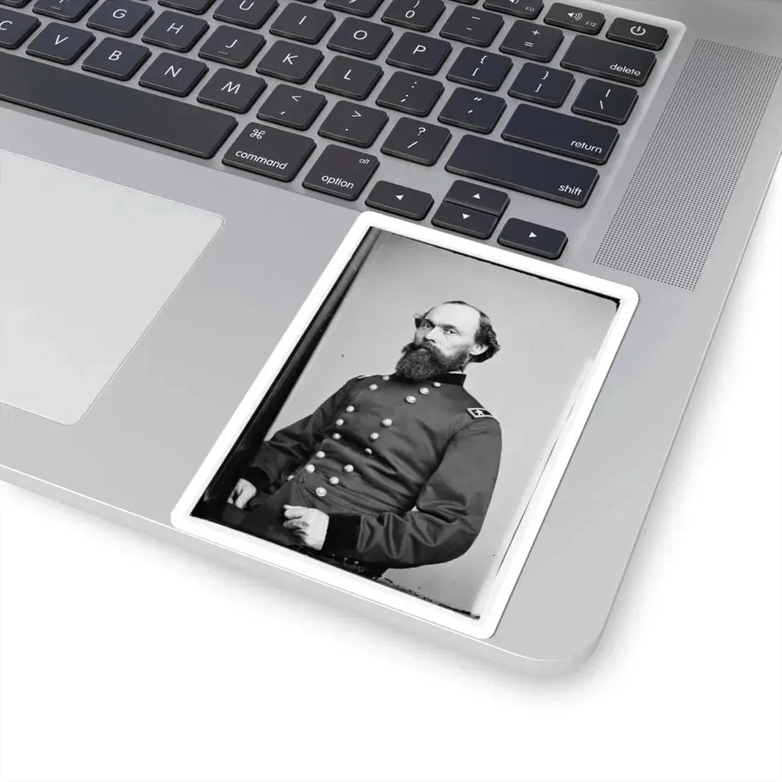Portrait of Maj. Gen. Gordon Granger, Officer of the Federal Army (U.S. Civil War) STICKER Vinyl Kiss-Cut Decal - The Sticker Space