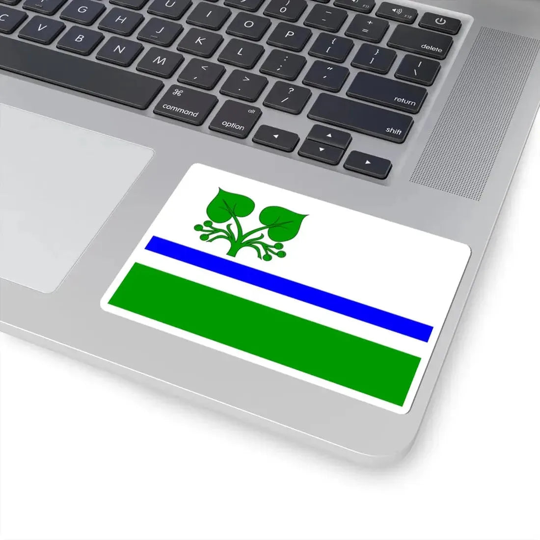 Praha-Lipence flag (Czech Republic) STICKER Vinyl Kiss-Cut Decal - The Sticker Space