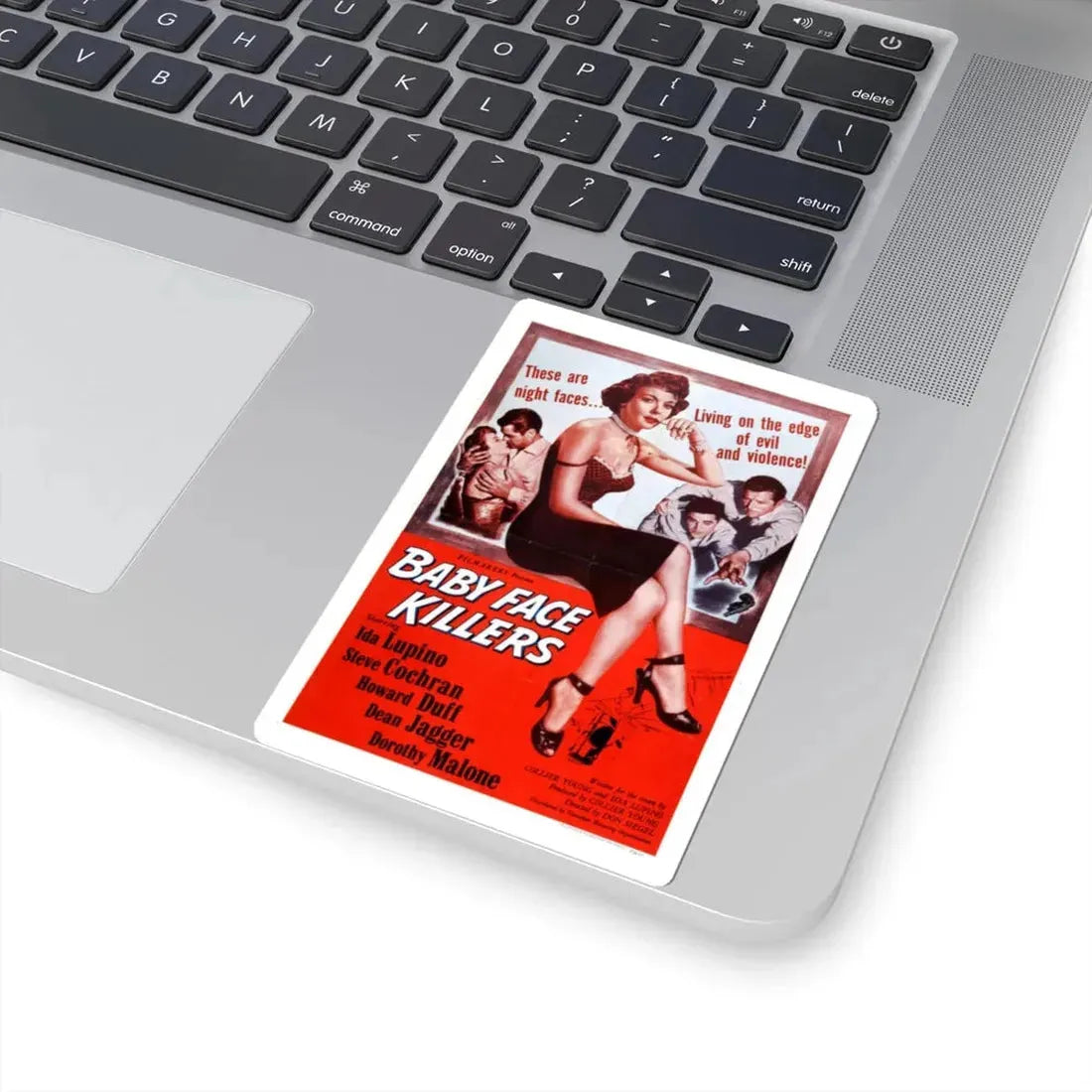 Private Hell 36 aka Baby Face Killers 1954 Movie Poster - STICKER Vinyl Kiss-Cut Decal - The Sticker Space