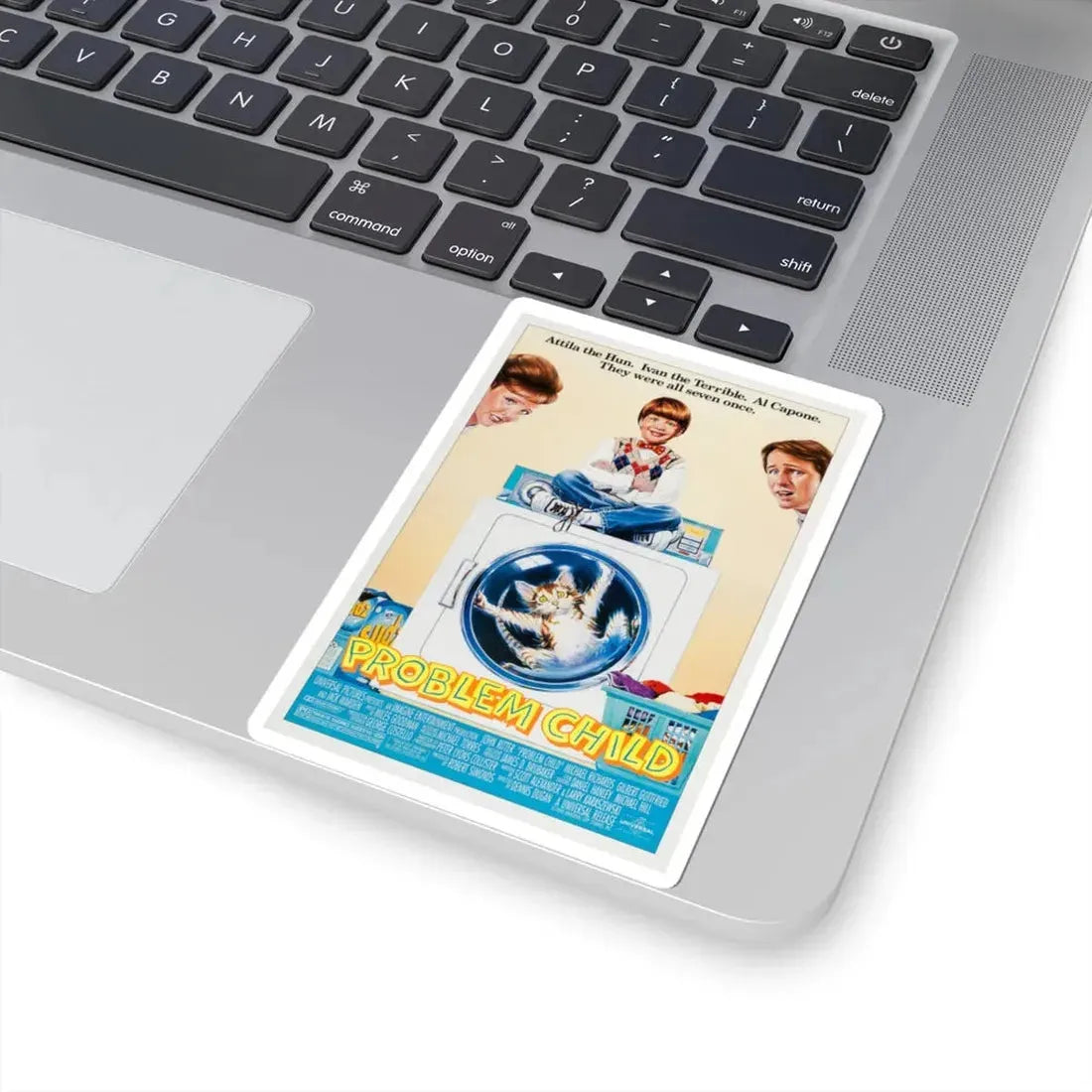 Problem Child 1990 Movie Poster - STICKER Vinyl Kiss-Cut Decal - The Sticker Space