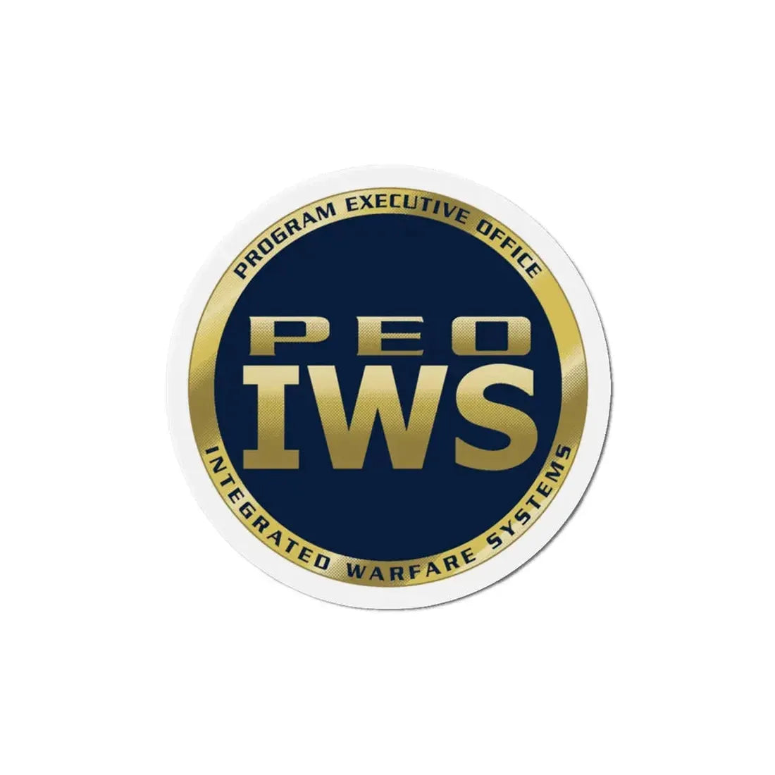 Program Executive Office IWS (U.S. Navy) Refrigerator Magnet - The Sticker Space