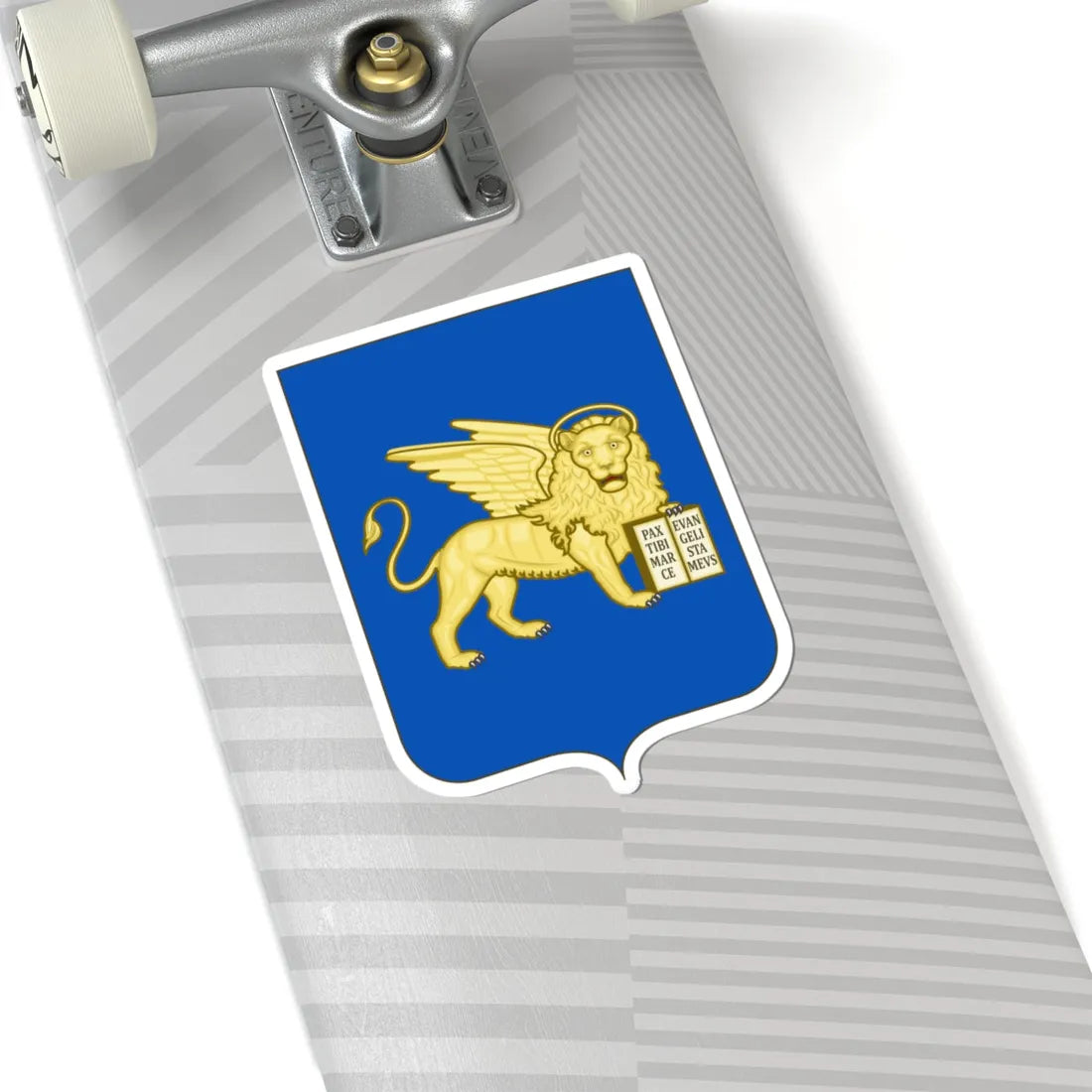 Proposed Arms of Venezia Euganea 1910 (Italy) (Coat of Arms) STICKER Vinyl Kiss-Cut Decal - The Sticker Space