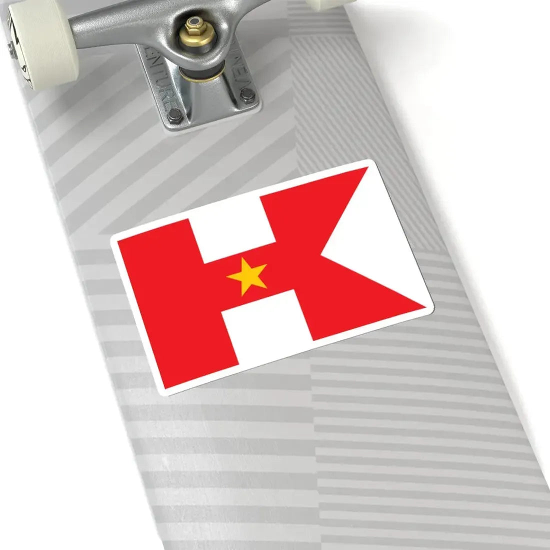 Proposed flag for Hong Kong SAR 013 (China) STICKER Vinyl Kiss-Cut Decal - The Sticker Space