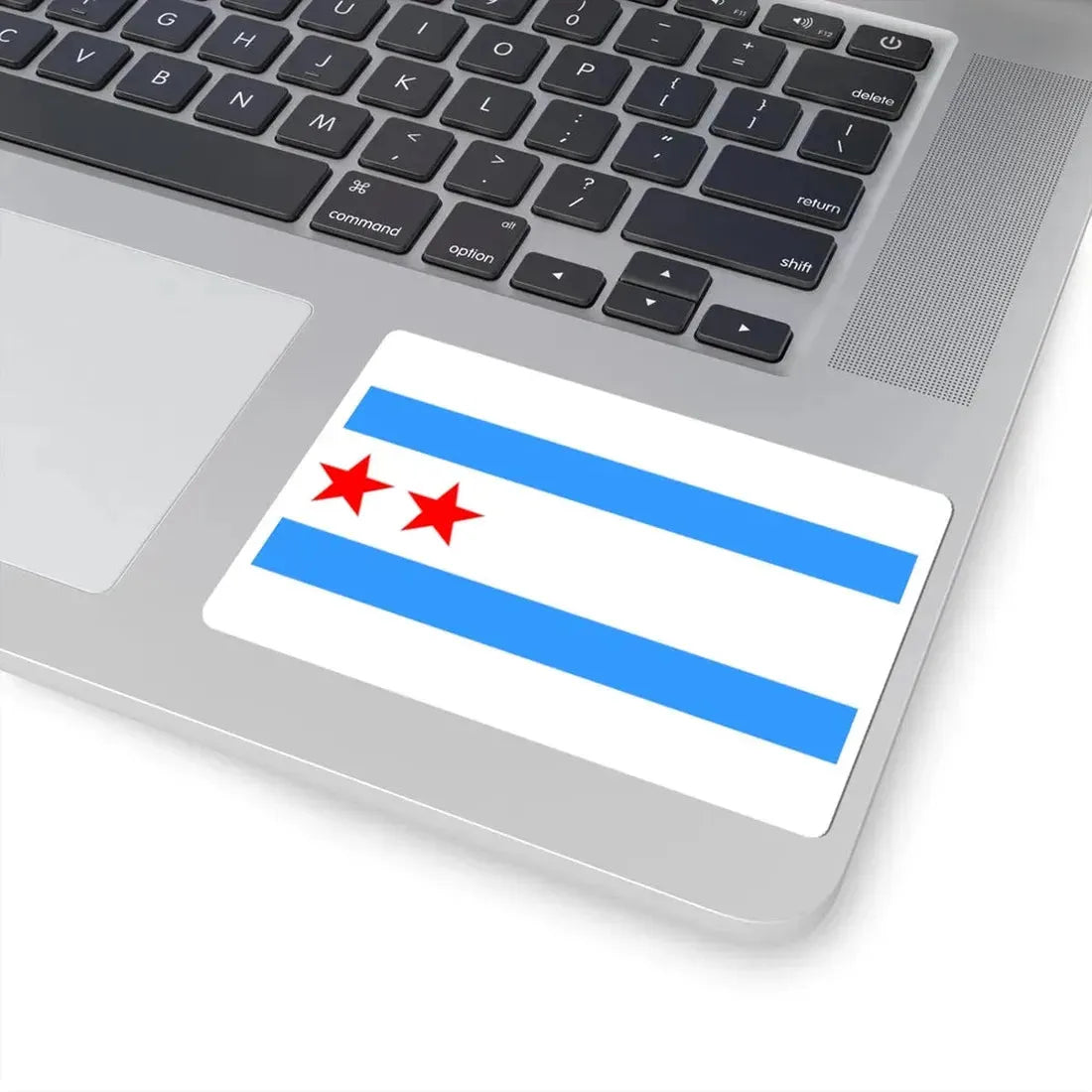 Proposed flag of Chicago Illinois 1928 (United States) STICKER Vinyl Kiss-Cut Decal - The Sticker Space