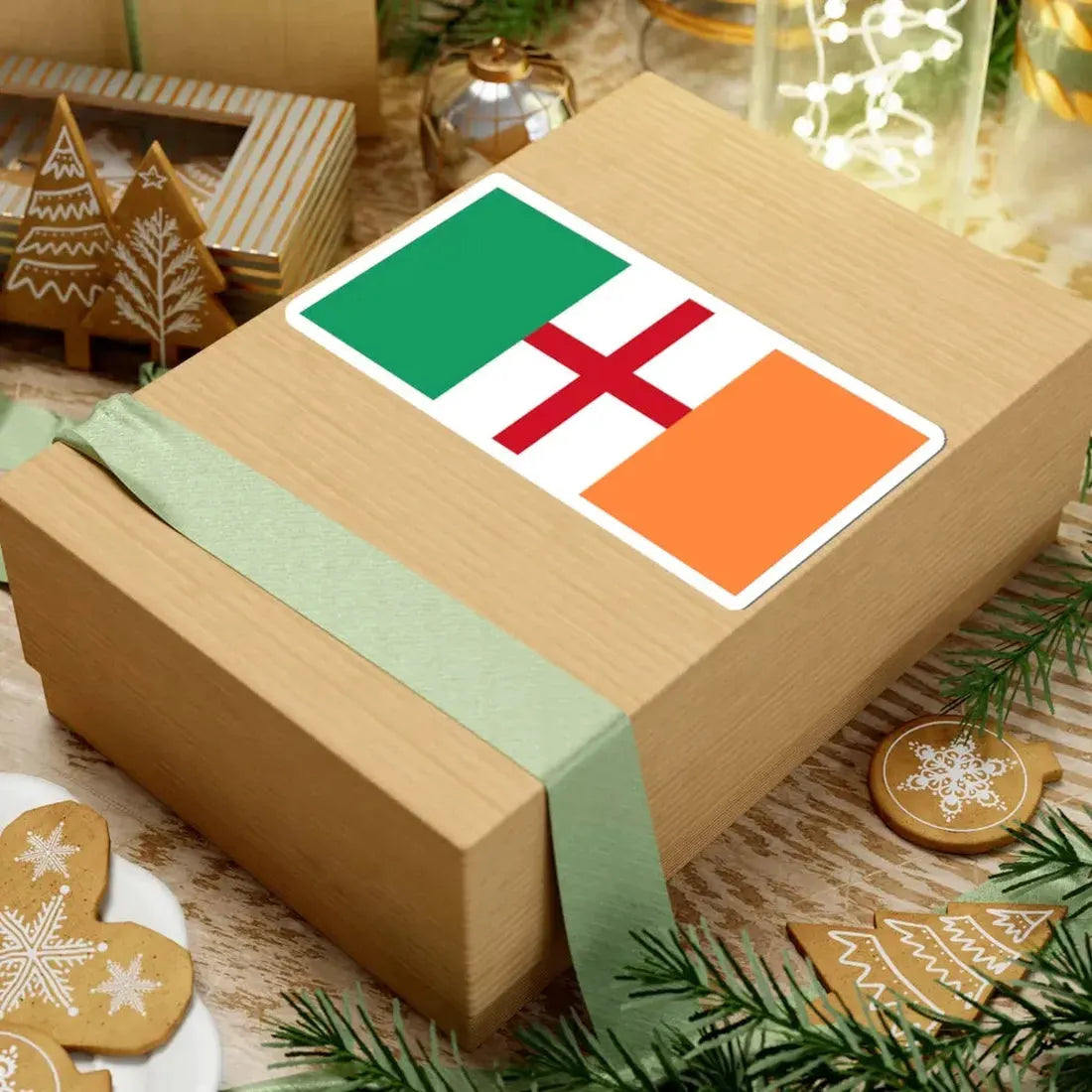 Proposed flag of Ireland 1937 (Ireland) STICKER Vinyl Kiss-Cut Decal - The Sticker Space