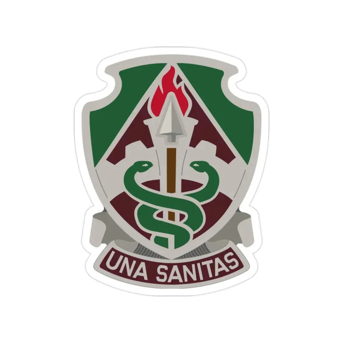 Public Health Center (U.S. Army) Transparent STICKER Die-Cut Vinyl Decal - The Sticker Space