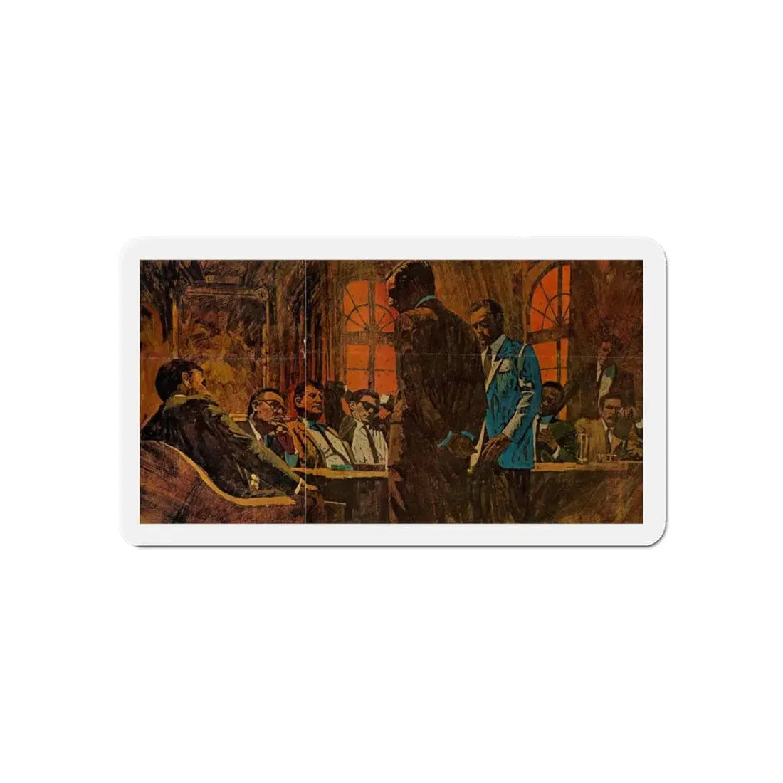 Publication unknown (3) (Magazine Illustration) Refrigerator Magnet - The Sticker Space