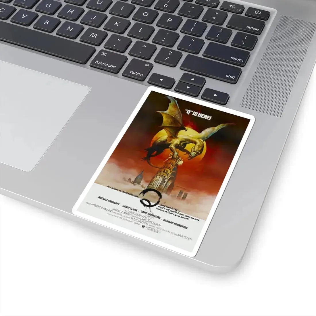 Q THE WINGED SERPENT 1982 Movie Poster - STICKER Vinyl Kiss-Cut Decal - The Sticker Space