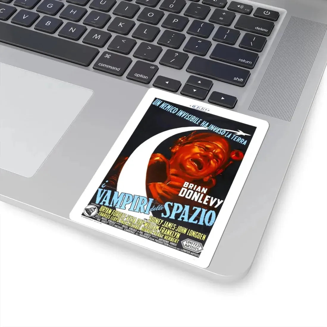 QUATERMASS II (ITALY) 1957 Movie Poster - STICKER Vinyl Kiss-Cut Decal - The Sticker Space