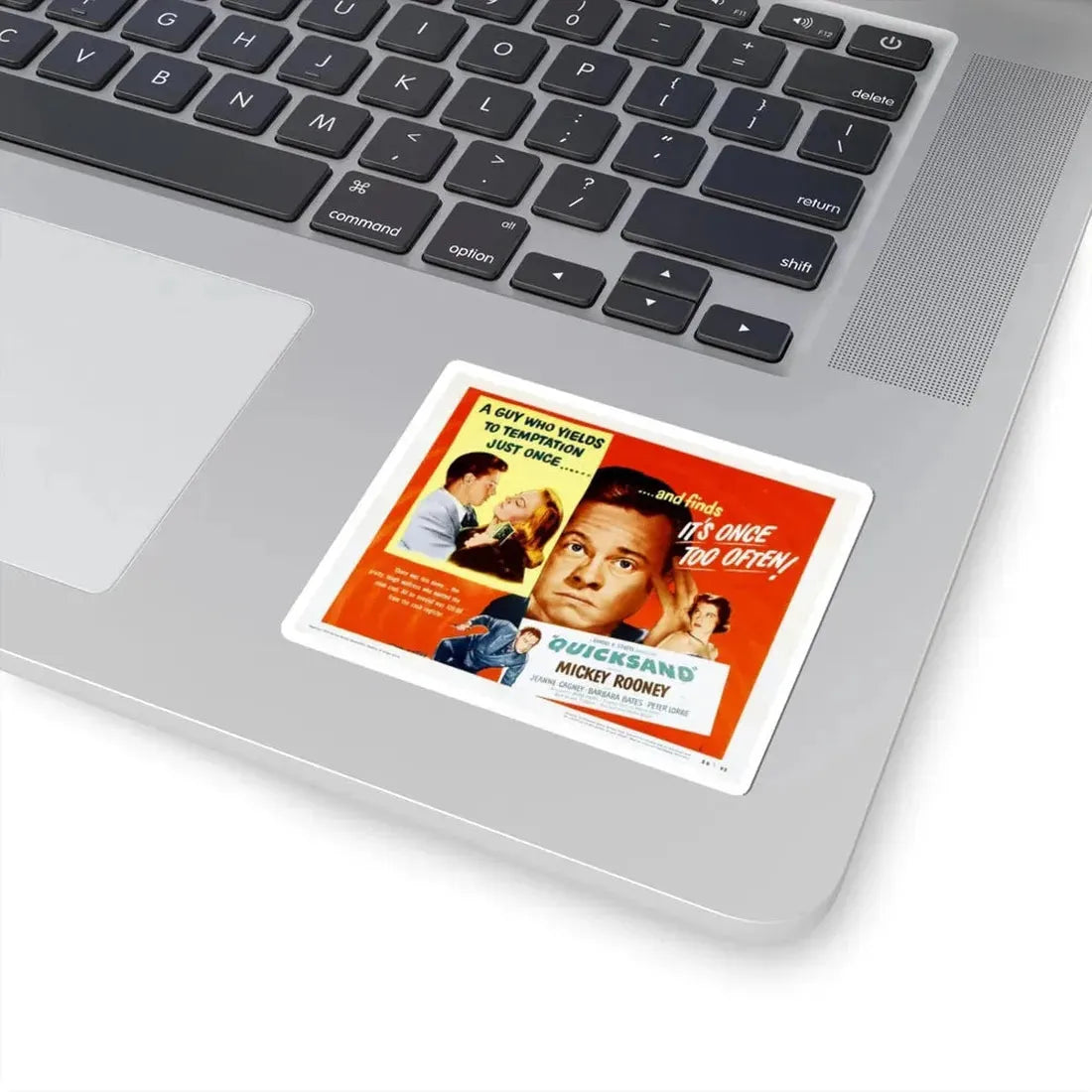 Quicksand 1950 Movie Poster - STICKER Vinyl Kiss-Cut Decal - The Sticker Space