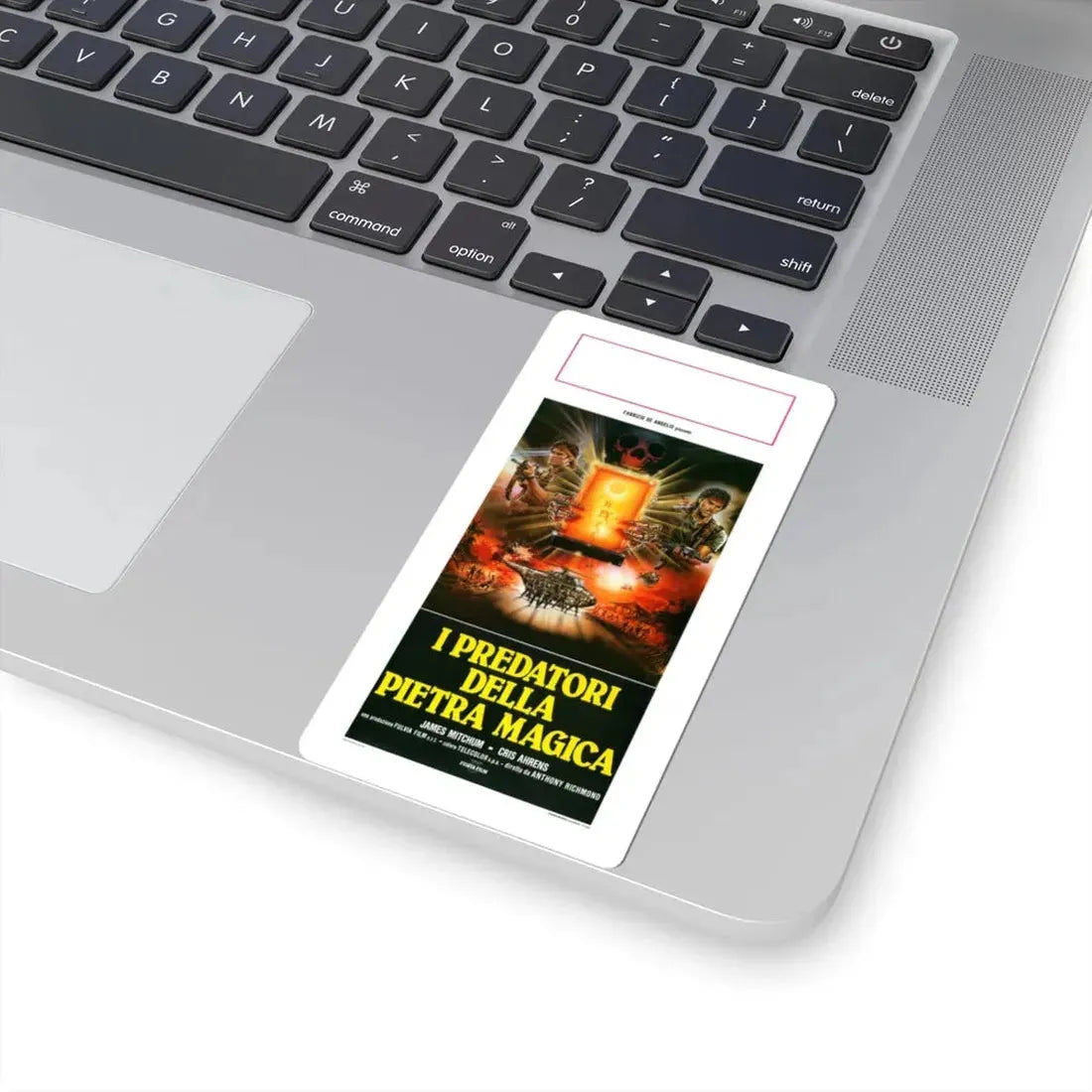 RAIDERS OF THE MAGIC IVORY (ITALIAN) 1988 Movie Poster - STICKER Vinyl Kiss-Cut Decal - The Sticker Space