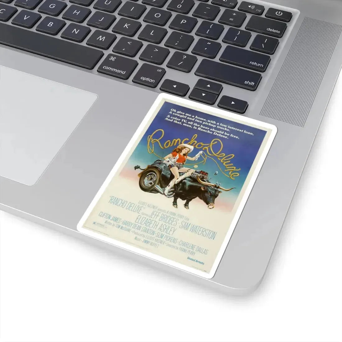 Rancho Deluxe 1975 Movie Poster - STICKER Vinyl Kiss-Cut Decal - The Sticker Space