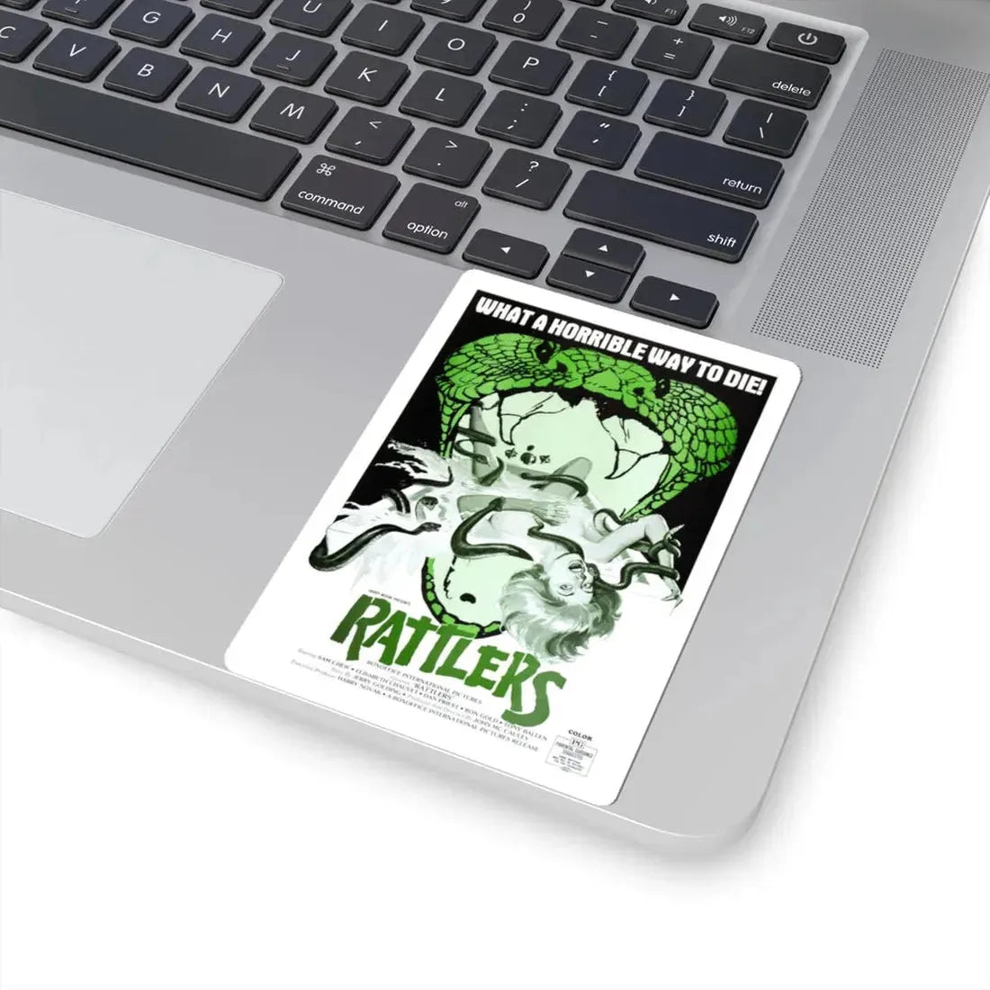 RATTLERS 1976 Movie Poster - STICKER Vinyl Kiss-Cut Decal - The Sticker Space