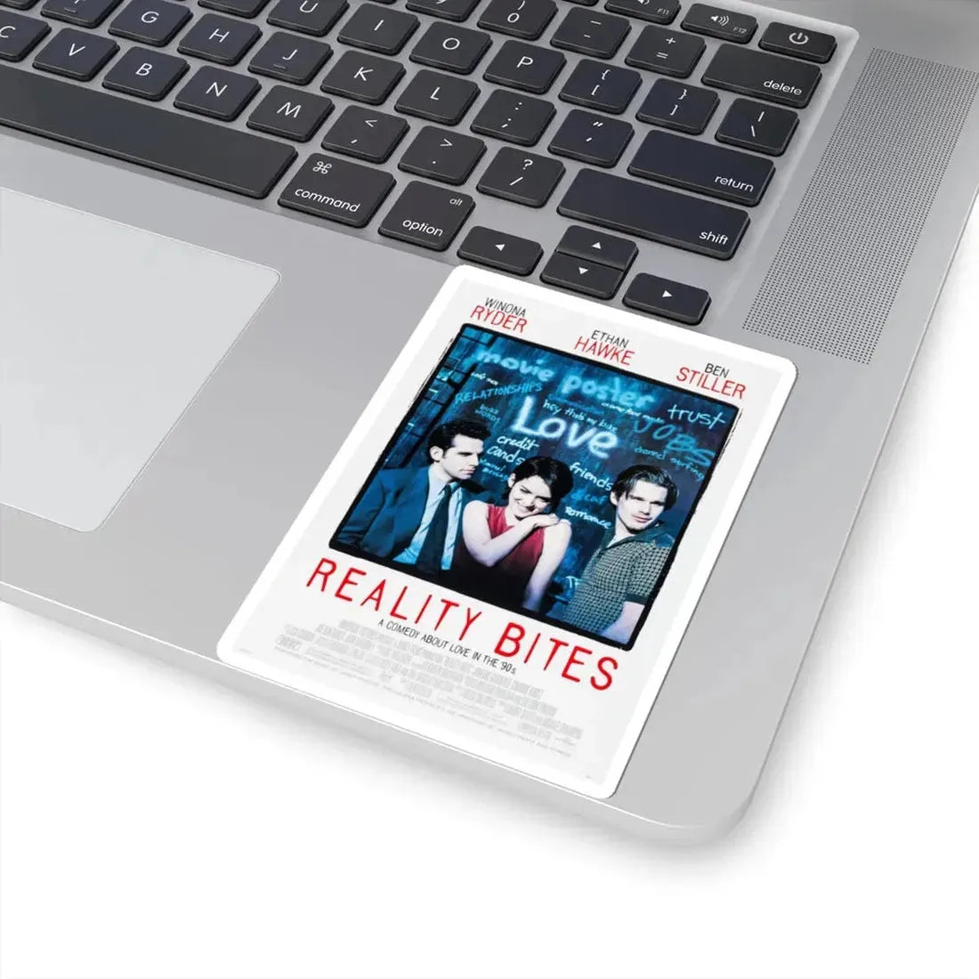 Reality Bites 1994 Movie Poster - STICKER Vinyl Kiss-Cut Decal - The Sticker Space