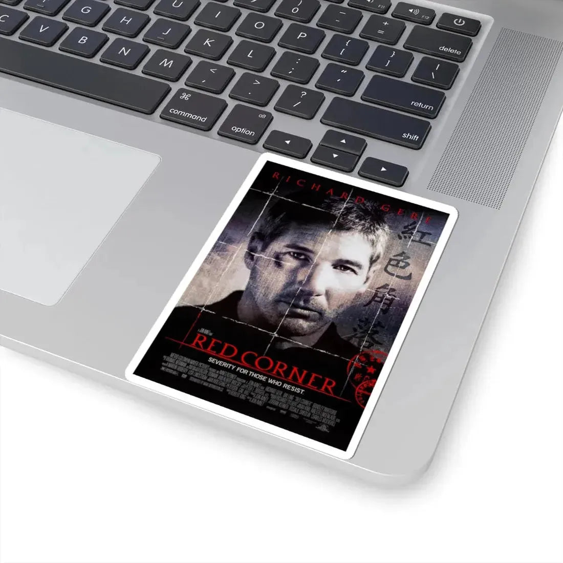 Red Corner 1997 Movie Poster - STICKER Vinyl Kiss-Cut Decal - The Sticker Space