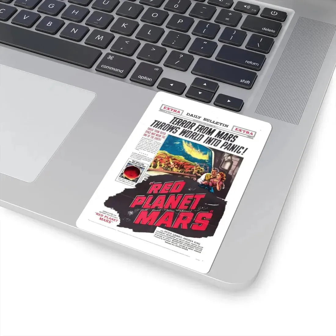 RED PLANET MARS 1952 Movie Poster - STICKER Vinyl Kiss-Cut Decal - The Sticker Space