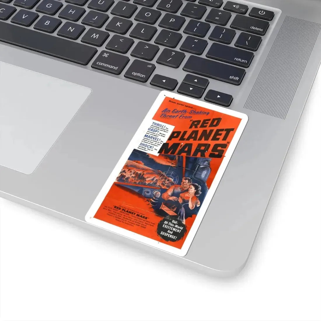 RED PLANET MARS (2) 1952 Movie Poster - STICKER Vinyl Kiss-Cut Decal - The Sticker Space