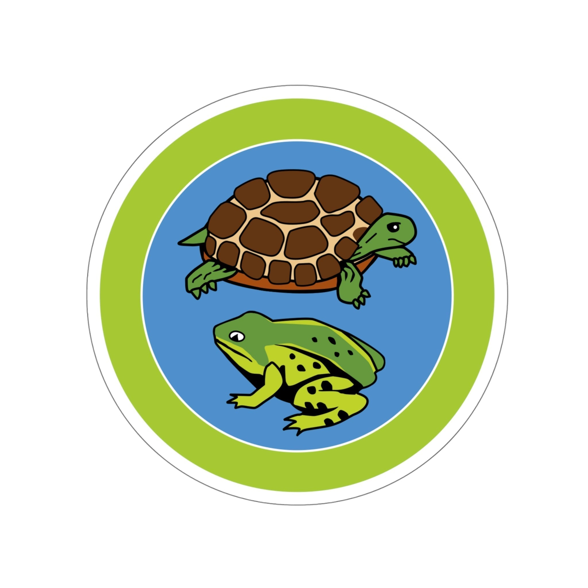 Reptile And Amphibian Study (Boy Scouts Merit Badge) STICKER Vinyl Die