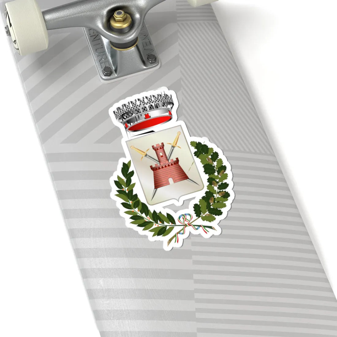 Resana coat of arms (Italy) (Coat of Arms) STICKER Vinyl Kiss-Cut Decal - The Sticker Space