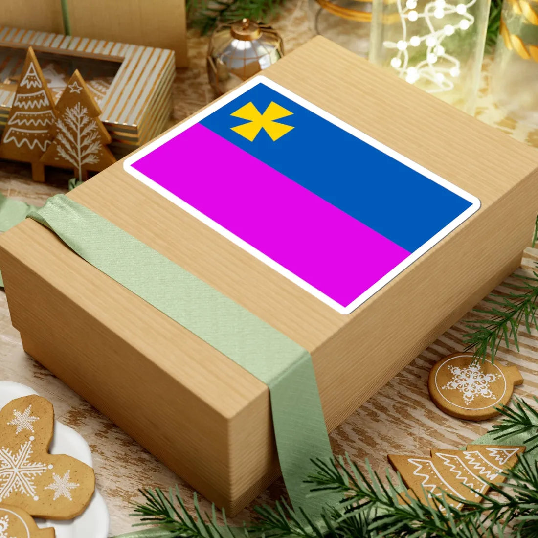 Reszetylivsky rayon Ukraine Albedo var wiki-uk (Ukraine) STICKER Vinyl Kiss-Cut Decal - The Sticker Space