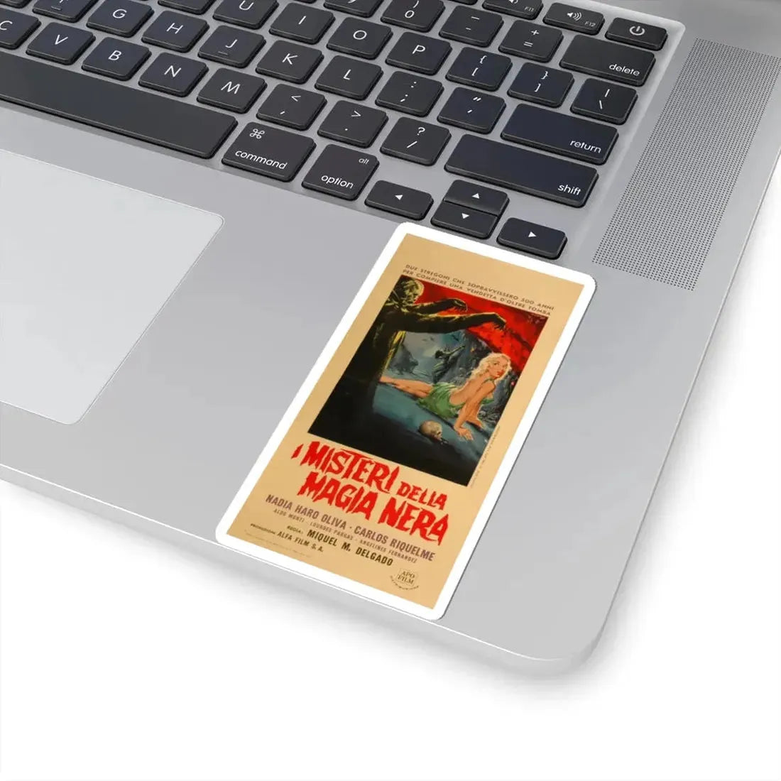 RETURN FROM THE BEYOND (ITALIAN) 1958 Movie Poster - STICKER Vinyl Kiss-Cut Decal - The Sticker Space