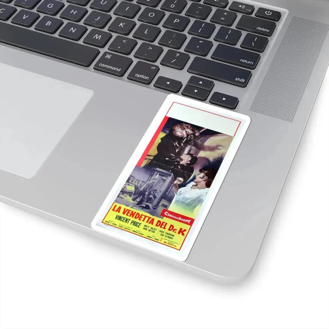 RETURN OF THE FLY (ITALIAN) 1959 Movie Poster - STICKER Vinyl Kiss-Cut Decal - The Sticker Space