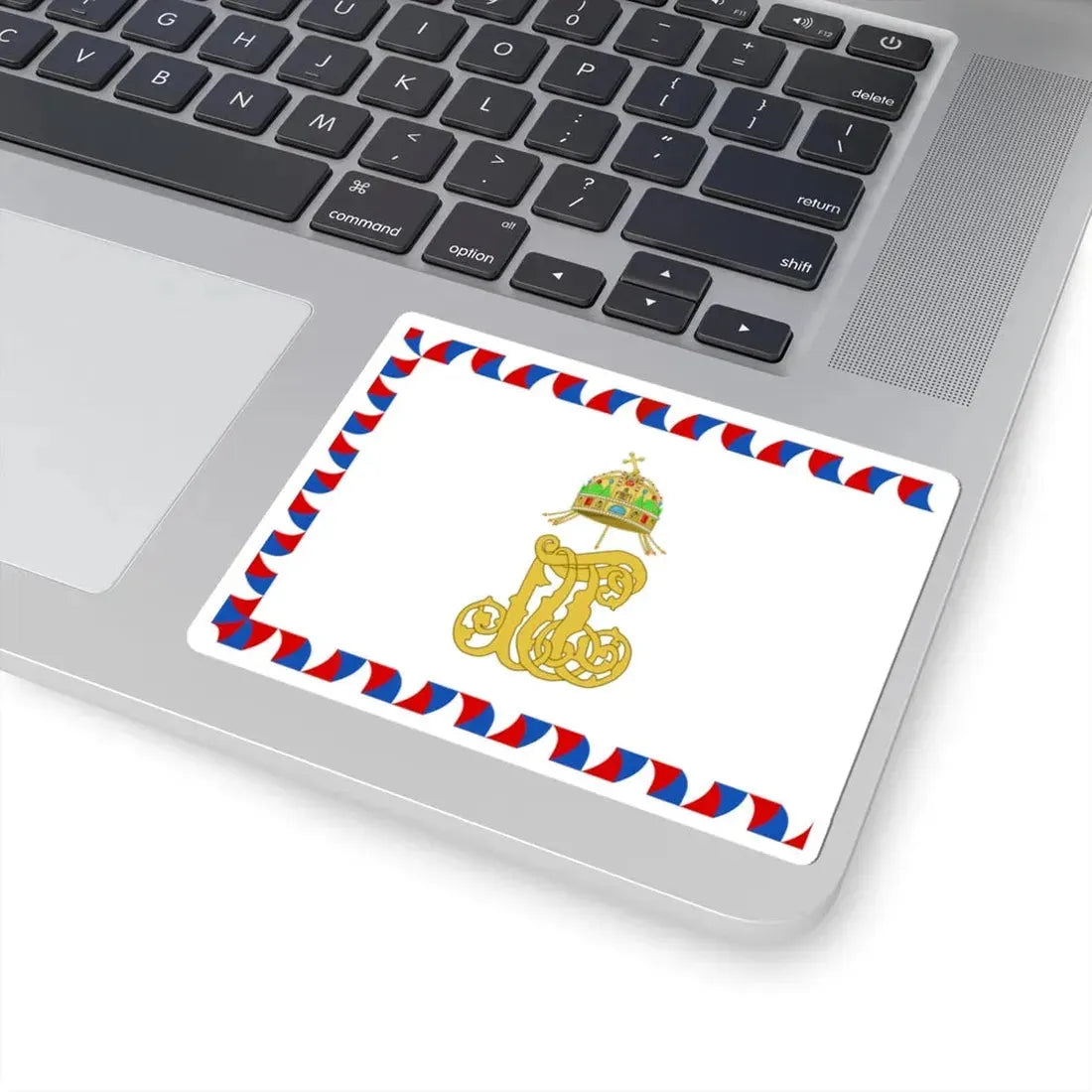 Reverse Colors of the Royal Croatian Home Guard (Austria) STICKER Vinyl Kiss-Cut Decal - The Sticker Space