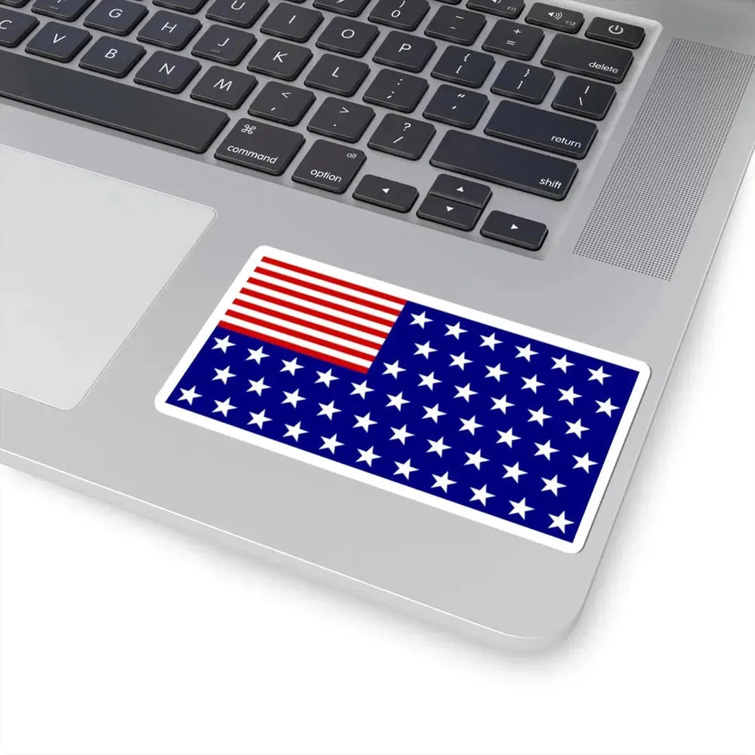 Reverse US Flag (United States) STICKER Vinyl Kiss-Cut Decal - The Sticker Space