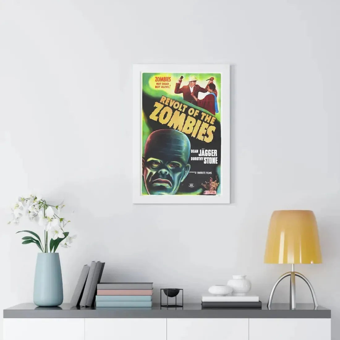 REVOLT OF THE ZOMBIES 1936 - Framed Movie Poster - The Sticker Space