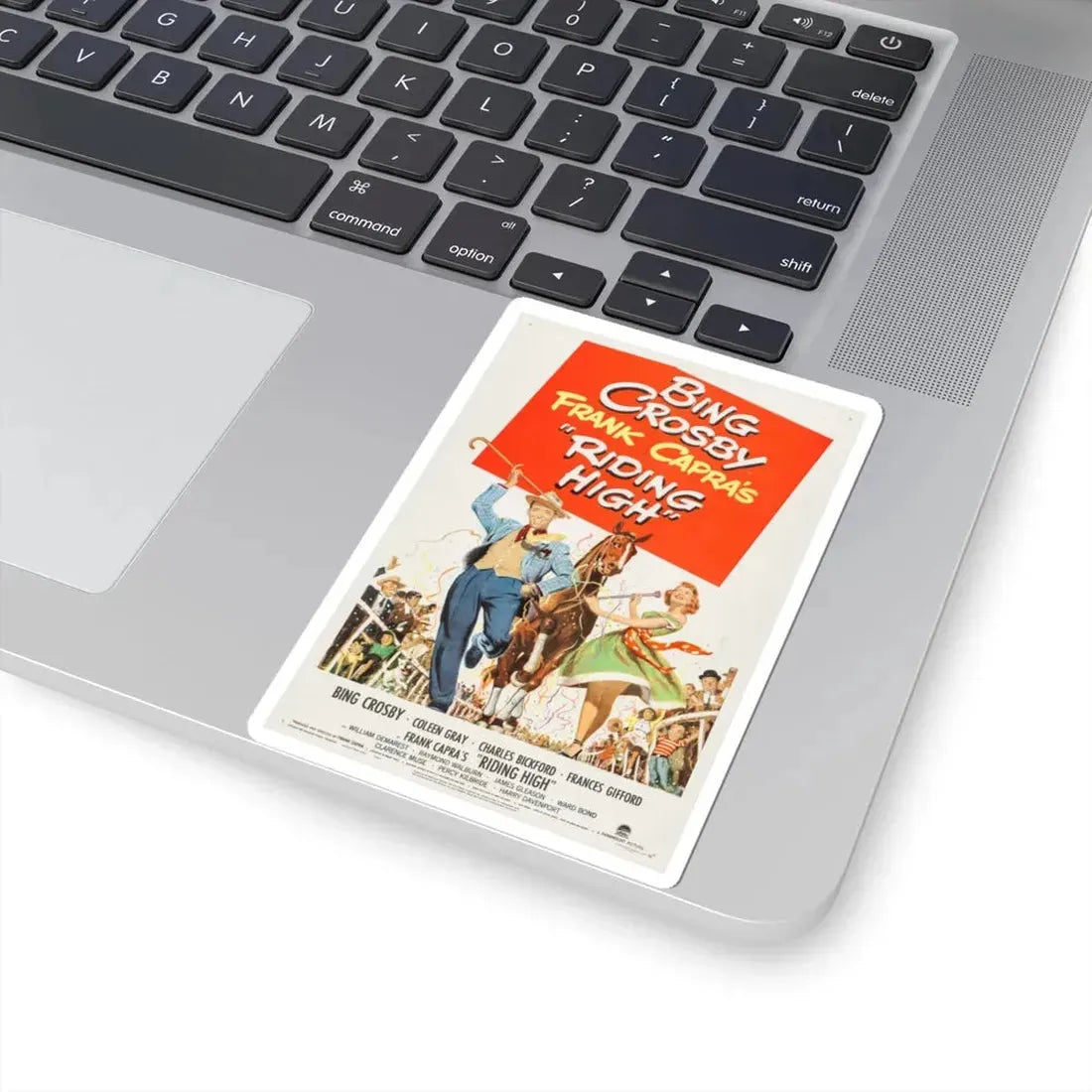 Riding High 1950 Movie Poster - STICKER Vinyl Kiss-Cut Decal - The Sticker Space