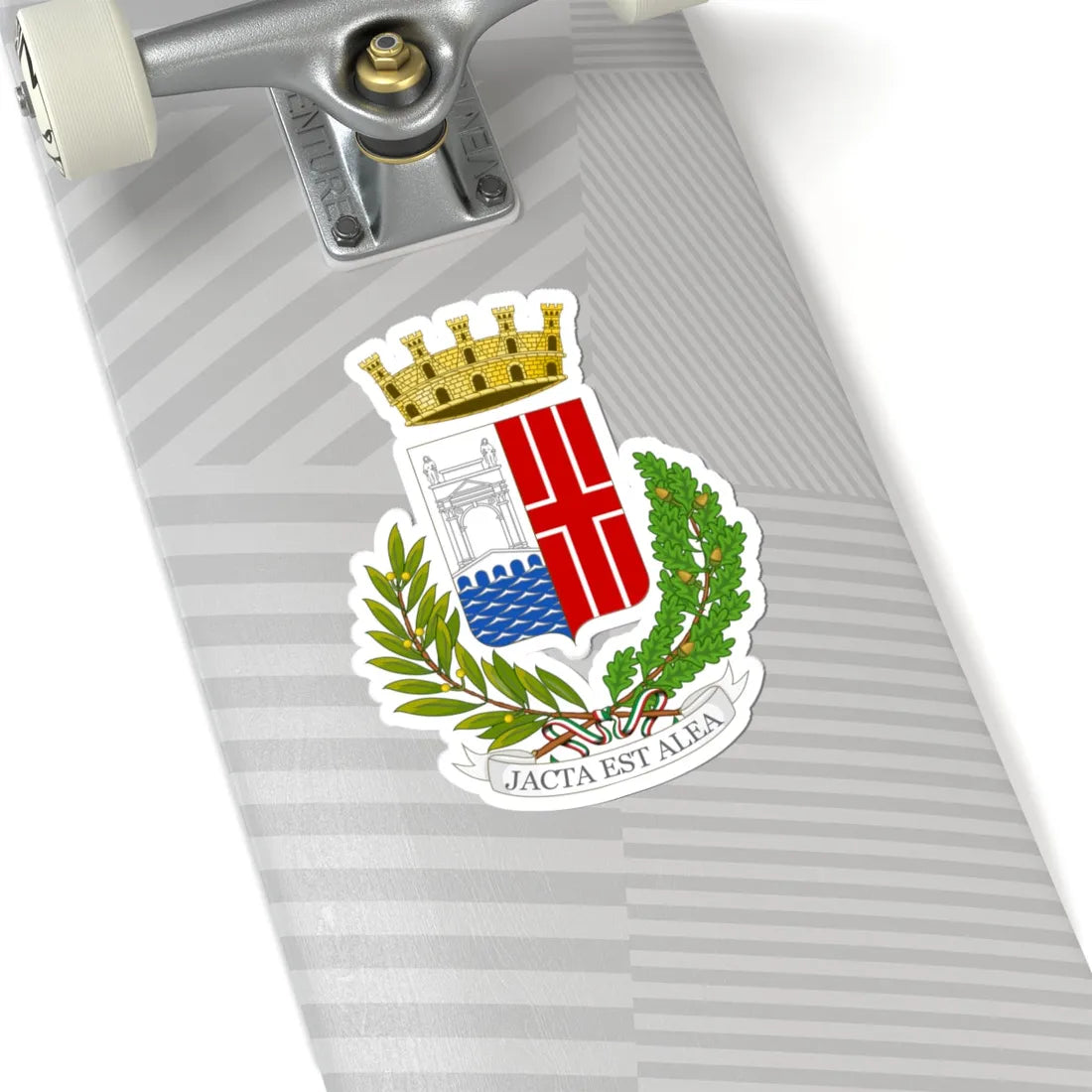 Rimini-Stemma (Italy) (Coat of Arms) STICKER Vinyl Kiss-Cut Decal - The Sticker Space