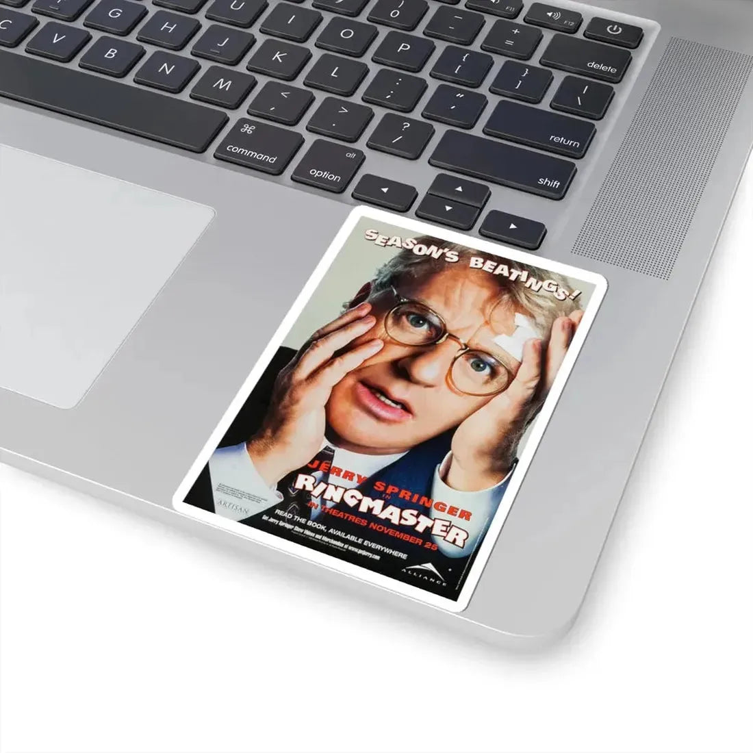 Ringmaster 1998 Movie Poster - STICKER Vinyl Kiss-Cut Decal - The Sticker Space