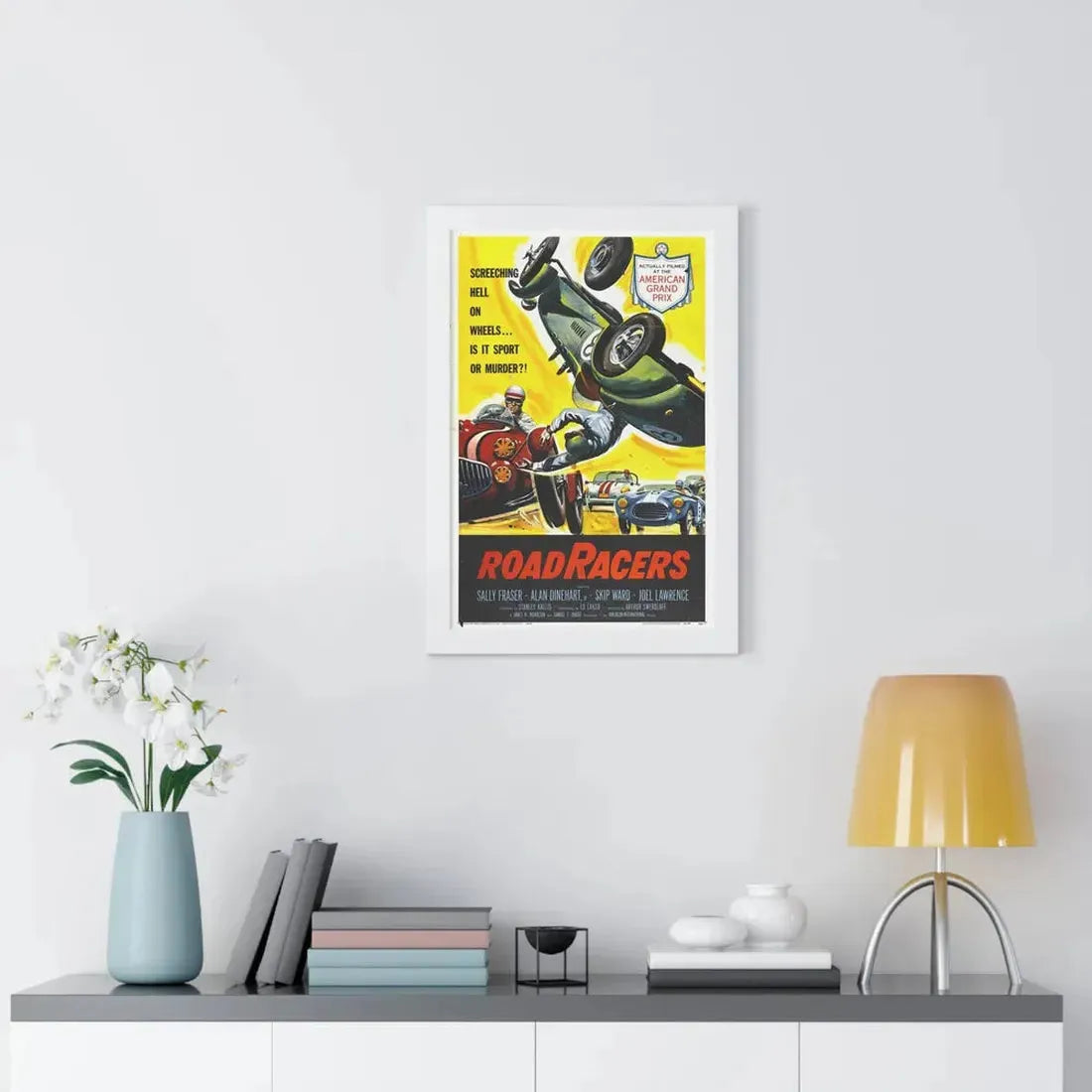 ROADRACERS 1959 - Framed Movie Poster - The Sticker Space