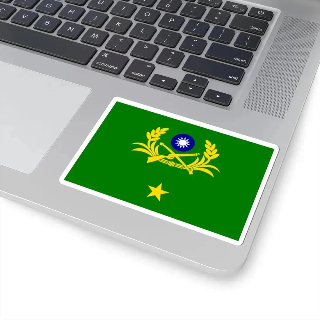 ROCA Major Generals Flag (China) STICKER Vinyl Kiss-Cut Decal - The Sticker Space