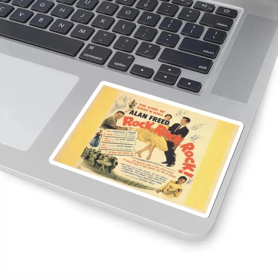 Rock Rock Rock 1956 Movie Poster - STICKER Vinyl Kiss-Cut Decal - The Sticker Space