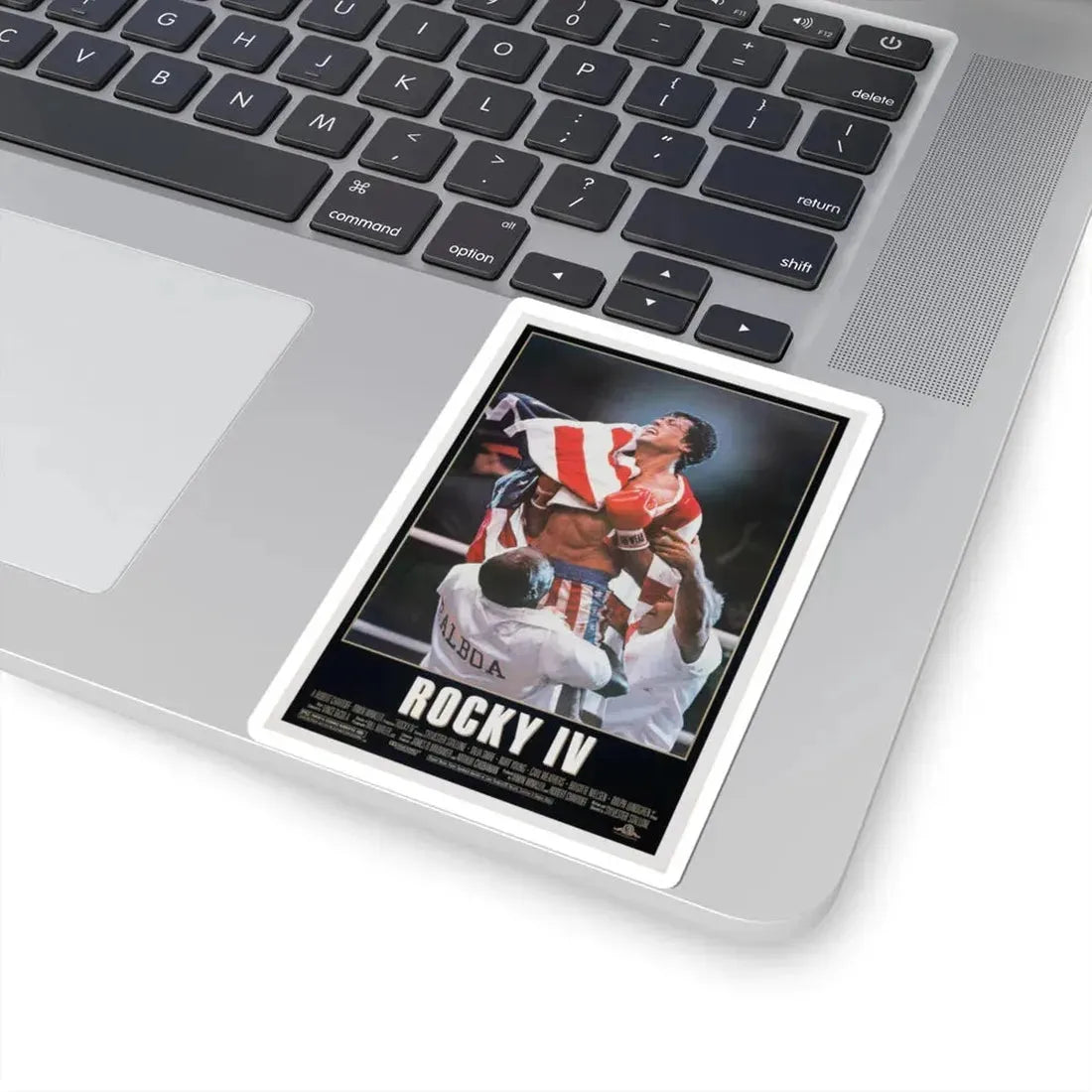Rocky IV 1985 Movie Poster - STICKER Vinyl Kiss-Cut Decal - The Sticker Space