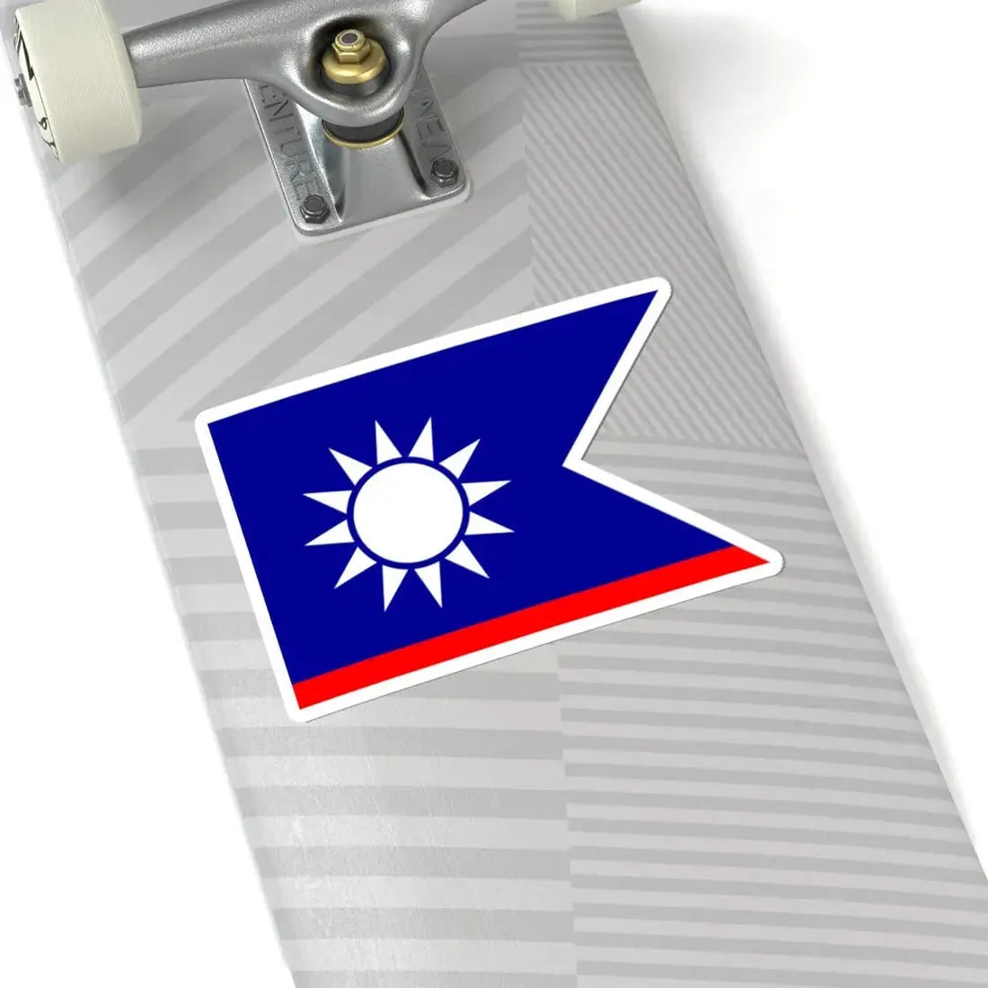 ROCN Senior Officers Flag (China) STICKER Vinyl Kiss-Cut Decal - The Sticker Space