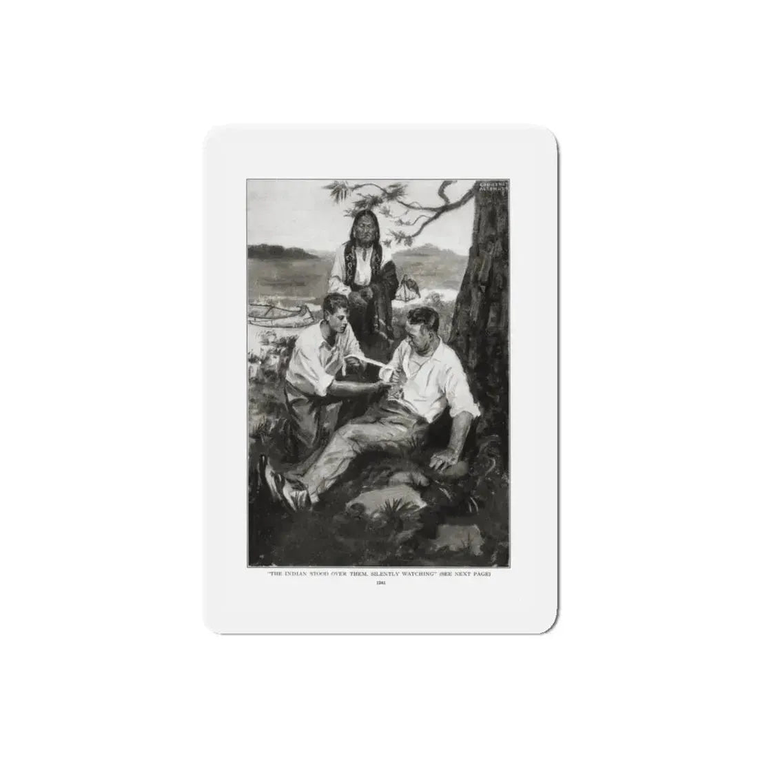 Roddy's Second Nature, St. Nicholas magazine, October 1924 (Magazine Illustration) Refrigerator Magnet - The Sticker Space