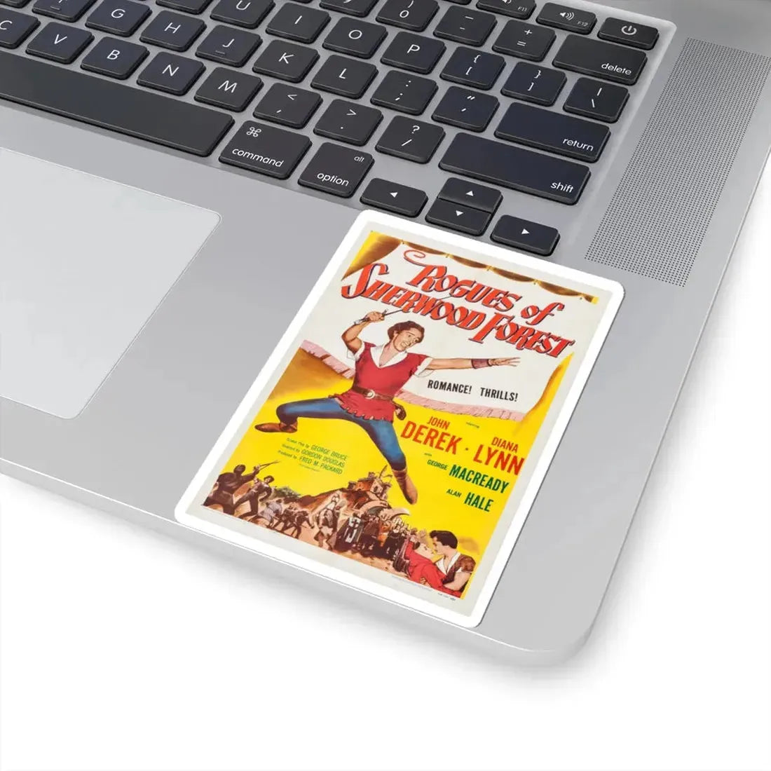 Rogues of Sherwood Forest 1950 Movie Poster - STICKER Vinyl Kiss-Cut Decal - The Sticker Space