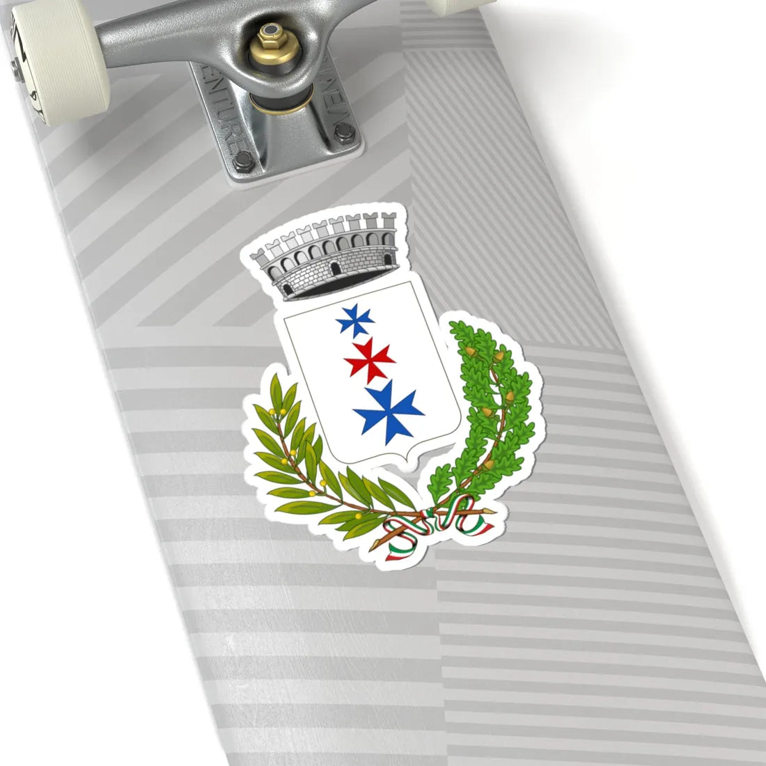 Rolo-Stemma (Italy) (Coat of Arms) STICKER Vinyl Kiss-Cut Decal - The Sticker Space