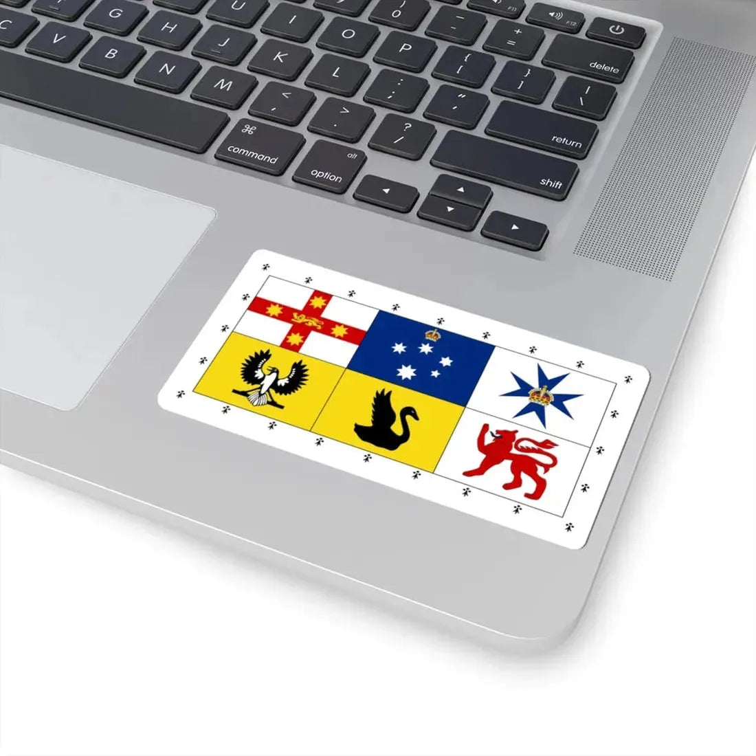 Royal Standard of Australia (Australia) STICKER Vinyl Kiss-Cut Decal - The Sticker Space