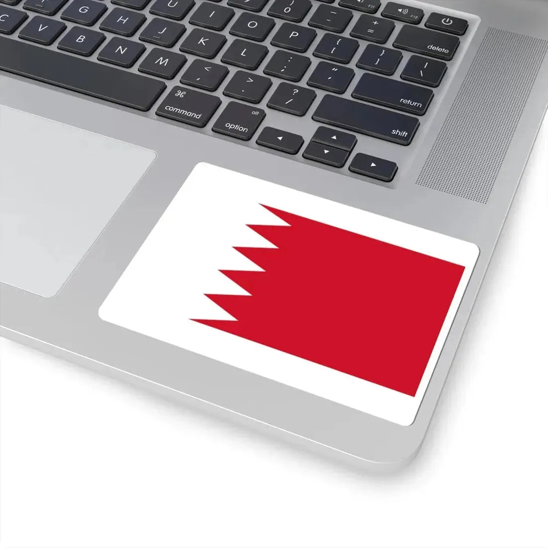 Royal Standard of Bahrain 1972-2002 (Bahrain) STICKER Vinyl Kiss-Cut Decal - The Sticker Space